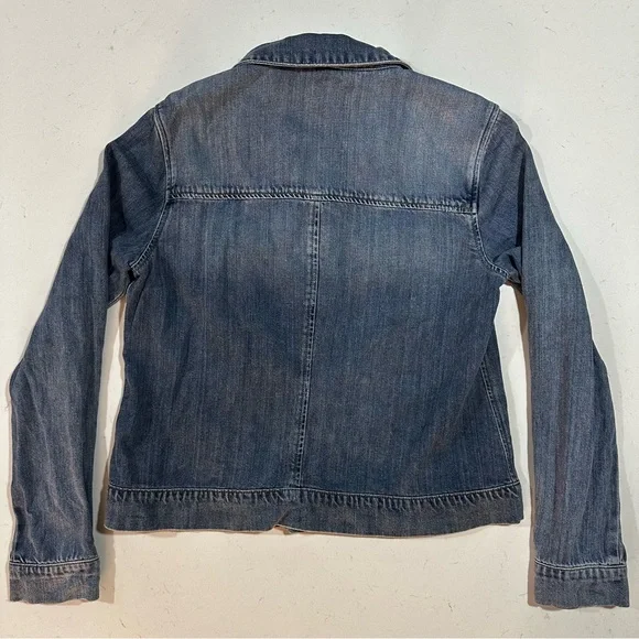 Paige Blue Denim Jacket - Size L - Picture 7 of 10